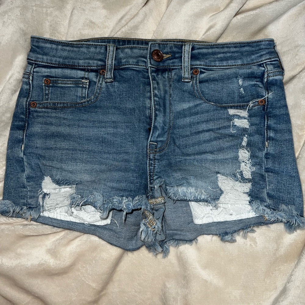 American Eagle Hi-Rise Shortie Size 8